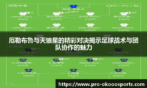 厄勒布鲁与天狼星的精彩对决揭示足球战术与团队协作的魅力